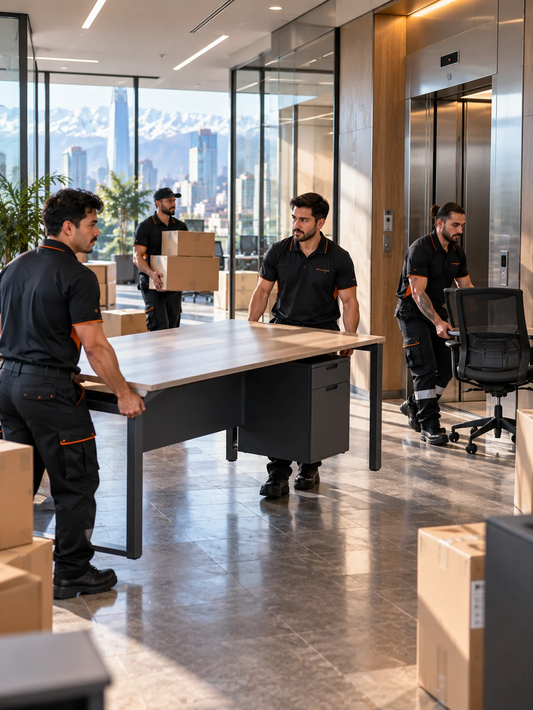 Movimiento interno de muebles en Santiago